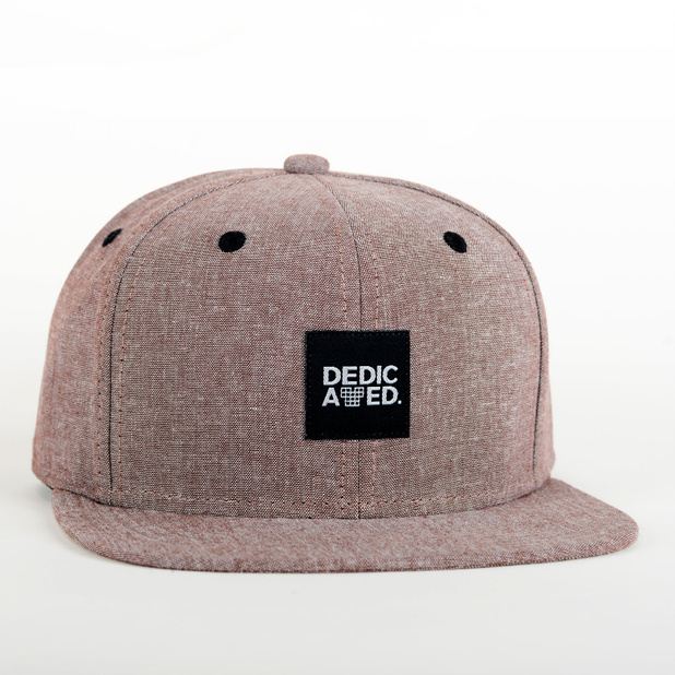 Snapback Maroon Chambray Logo