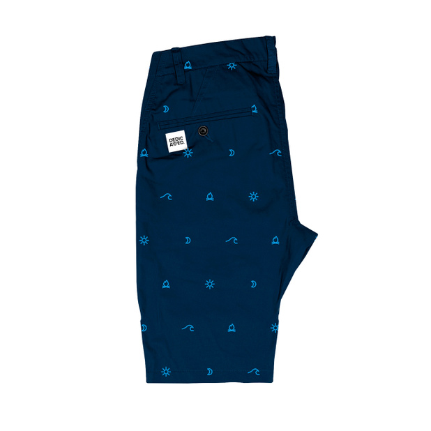 Casual Shorts Camp Pattern