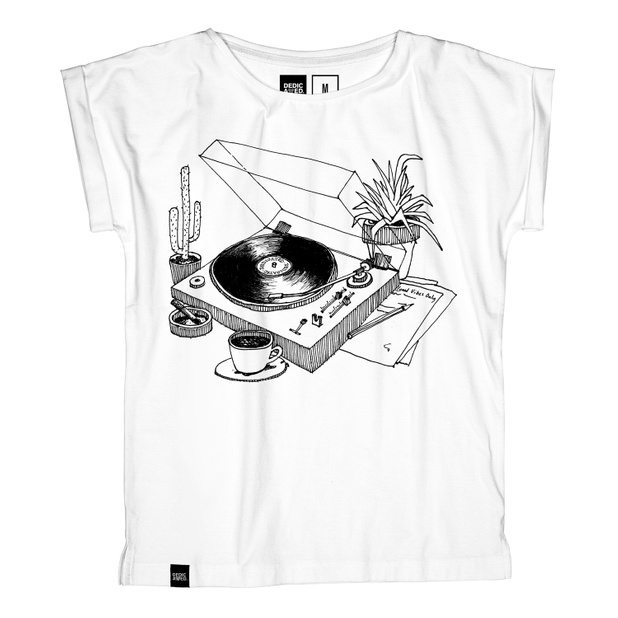 Visby T-shirt Coffee Vinyl