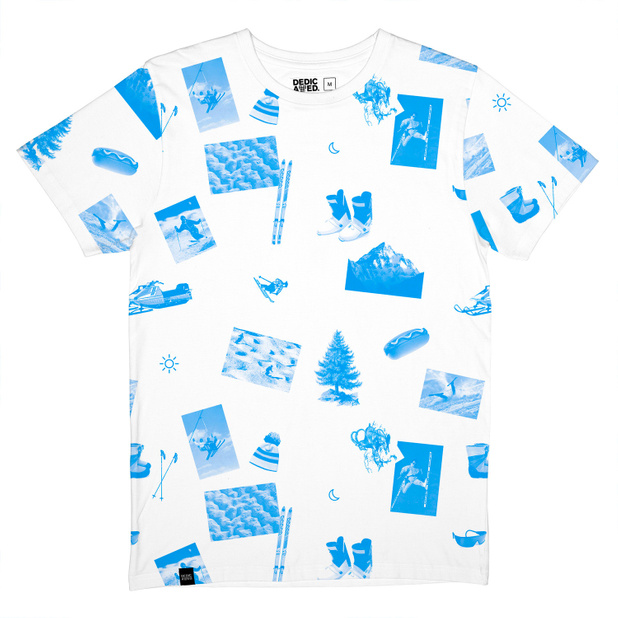 Stockholm T-shirt Ski Collage