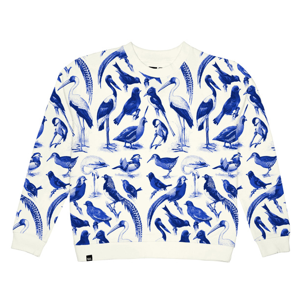Ystad Sweatshirt Blue Birds