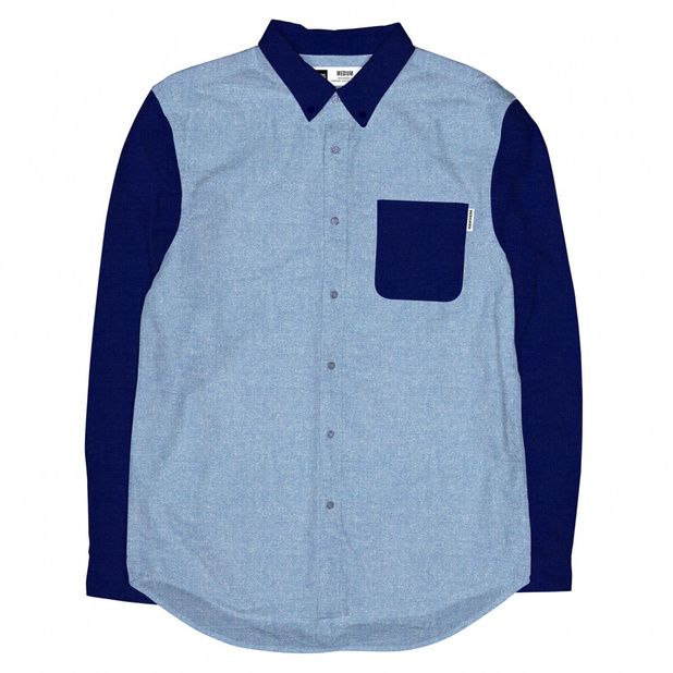 Shirt Contrast Chambray